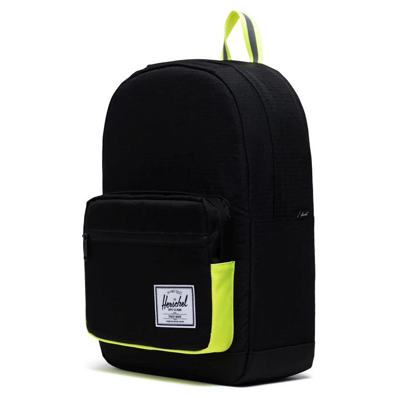 Herschel Pop Quiz 22 - Rucksack 43 cm (black enzyme ripstop/black /safety yellow)