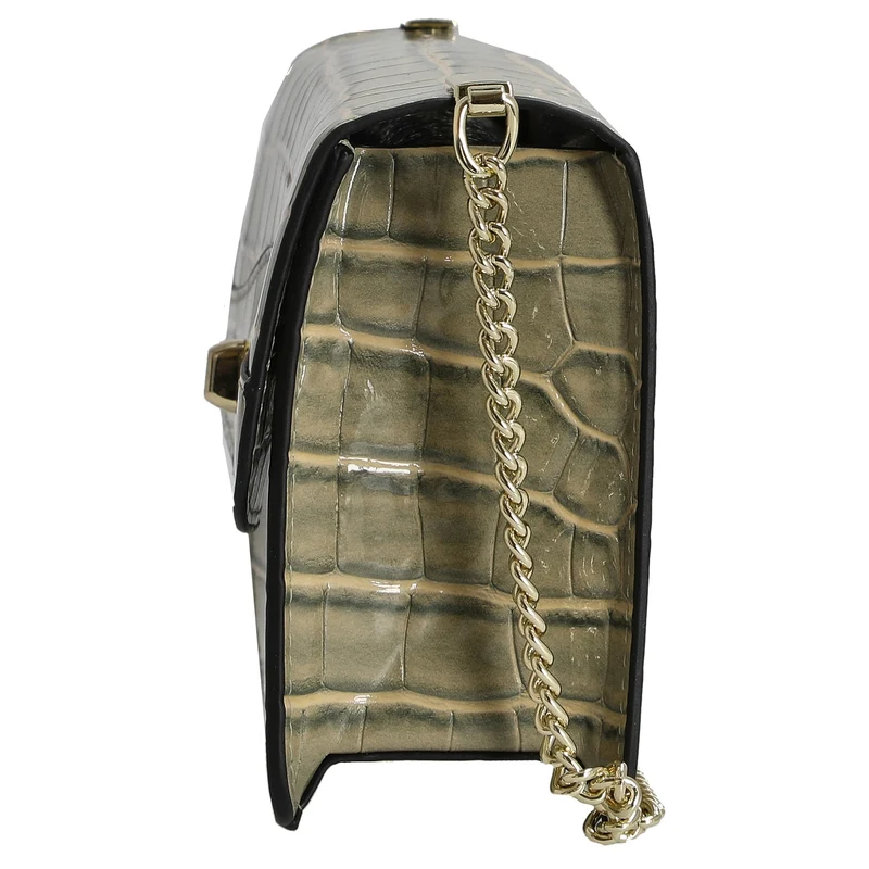 Seidenfelt Tuuli Small - Umhängetasche 17 cm (smoke green/gold)