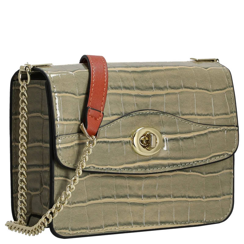 Seidenfelt Tuuli Small - Umhängetasche 17 cm (smoke green/gold)