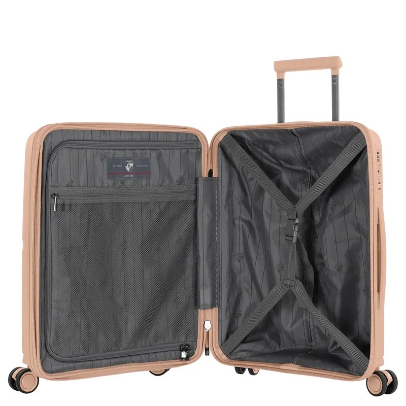 Heys AirLite - 4-Rollen-Kabinentrolley S 53 cm erw. (nude)