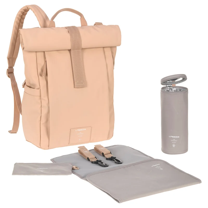 Lässig Green Label Rolltop Up - Wickelrucksack 42 cm (peach rose)