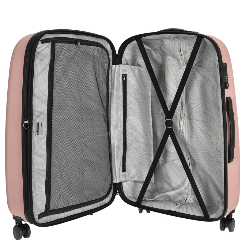 Gabol Paradise XP - 4-Rollen-Trolley L 77 cm erw. (rosa)