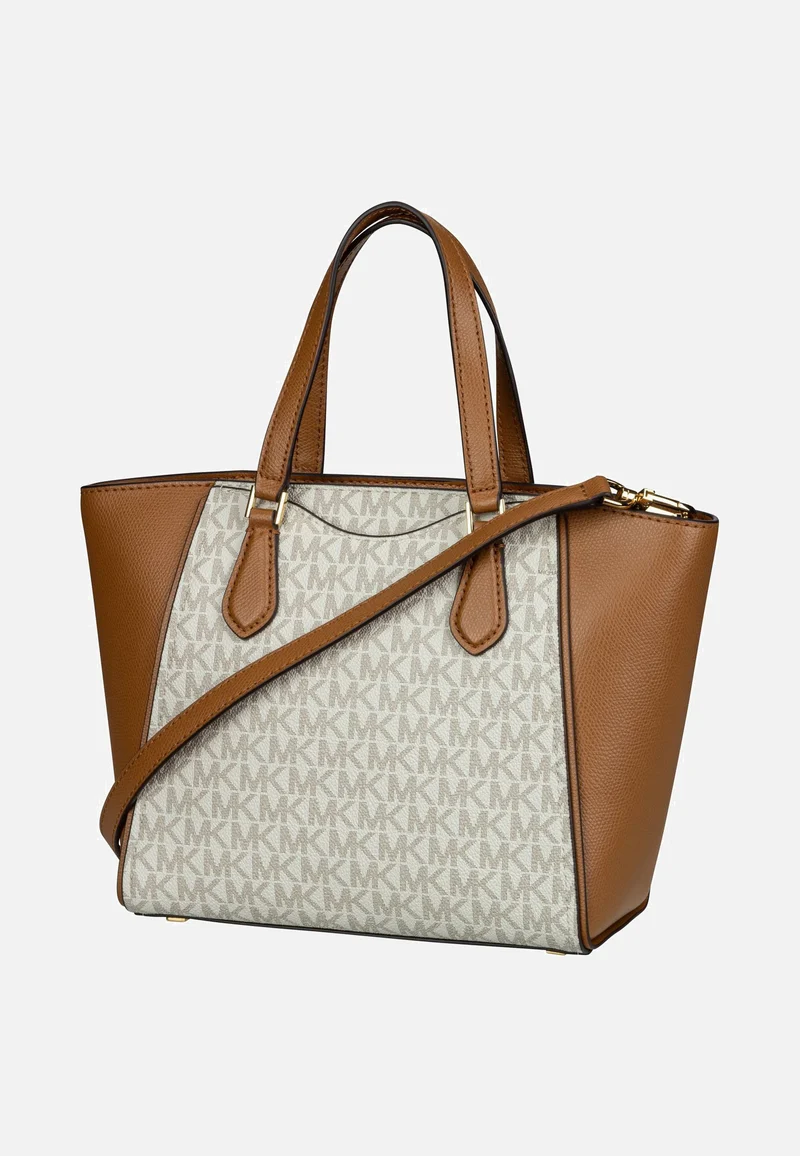 Taryn Small Convertible MK SIG Vanilla/Acorn - Henkeltasche