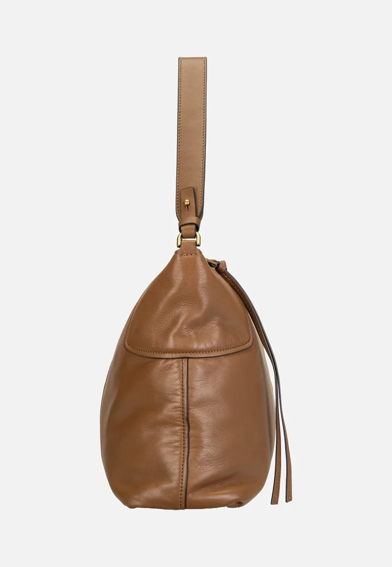 Mila Hobo M Sheep Natural Sepia - Hobo Bag