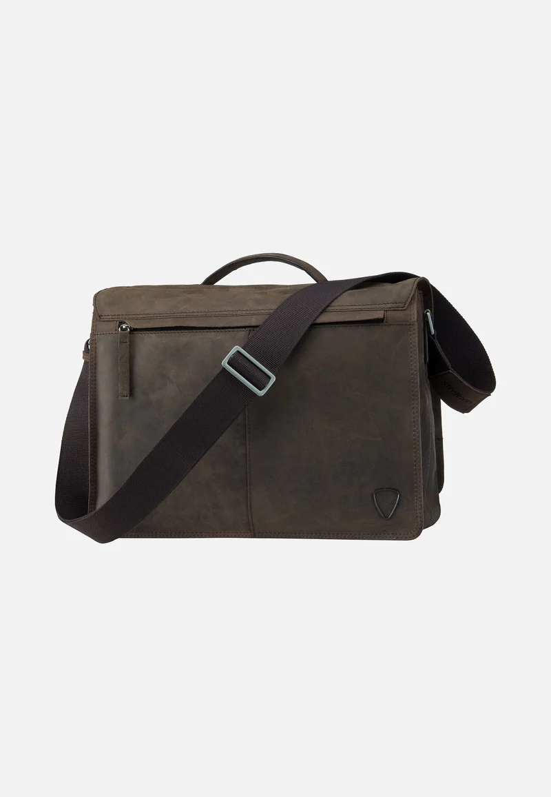 Richmond Briefbag L Dark Brown - Aktentasche