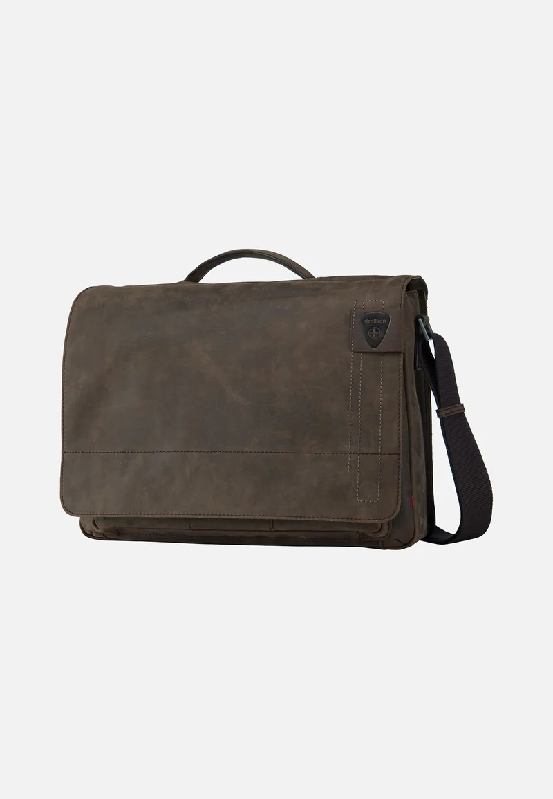 Richmond Briefbag L Dark Brown - Aktentasche