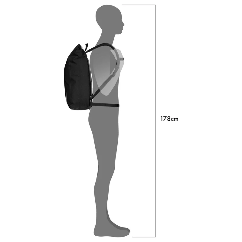 Ortlieb Velocity 23 - Rucksack 15" 50 cm (black)