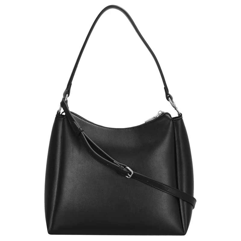 Seidenfelt Sandve Midi Hobo - Schultertasche 31 cm (black)