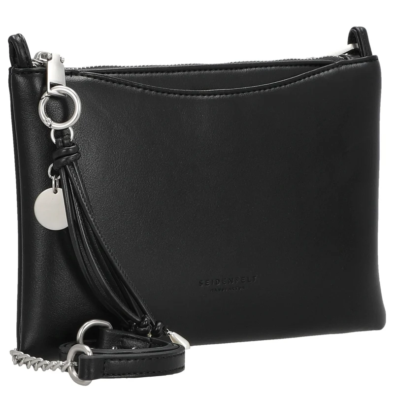 Seidenfelt Sandve - Umhängetasche 24 cm (black)
