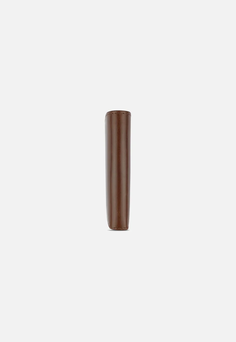 Nobile Vertical Small with Flap Cognac - Portemonnaie