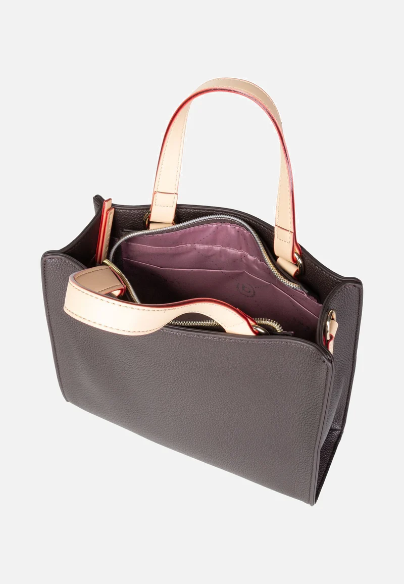 Ella Mini 6643 Dunkelbraun - Henkeltasche
