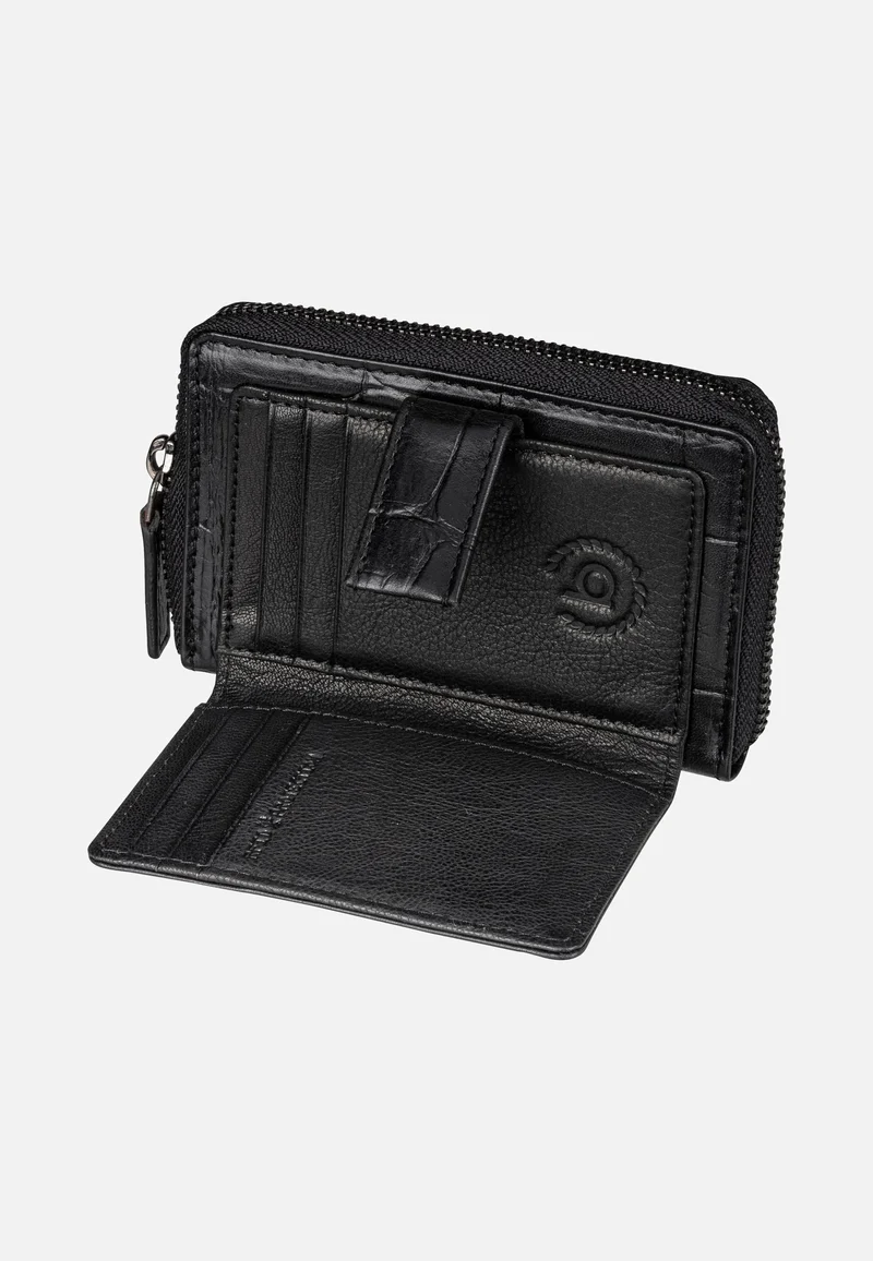 Nevio Zip 5911 Schwarz - Portemonnaie