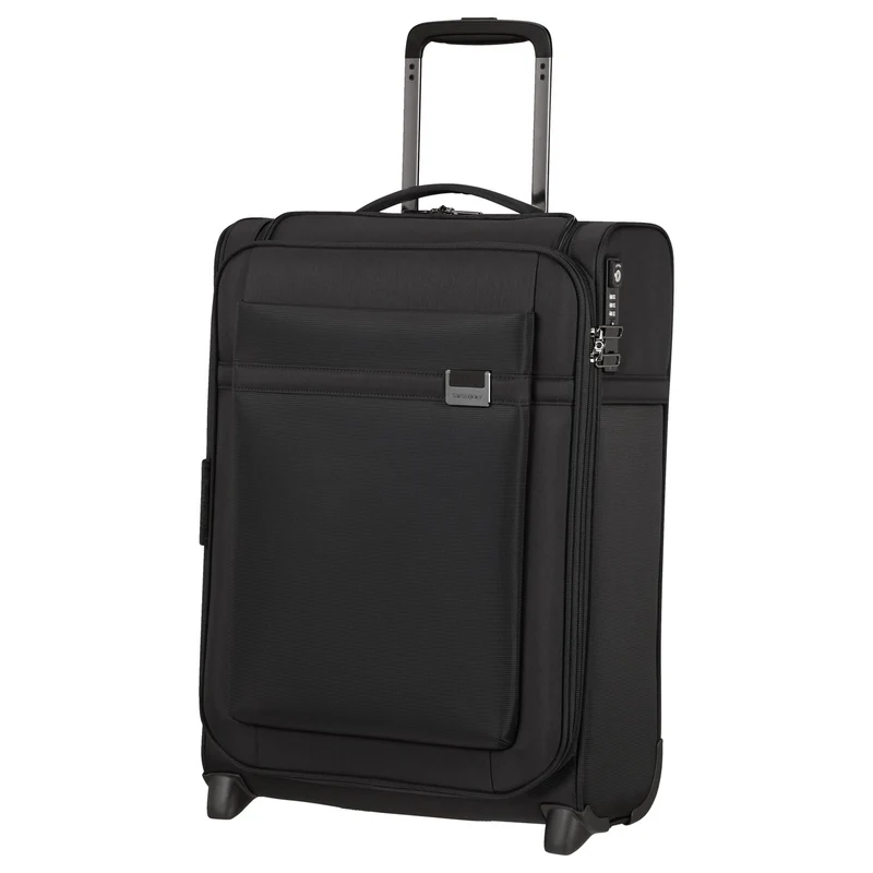 Samsonite Airea Upright - 2-Rollen-Kabinentrolley 55 cm (Toppocket) erw. (black)