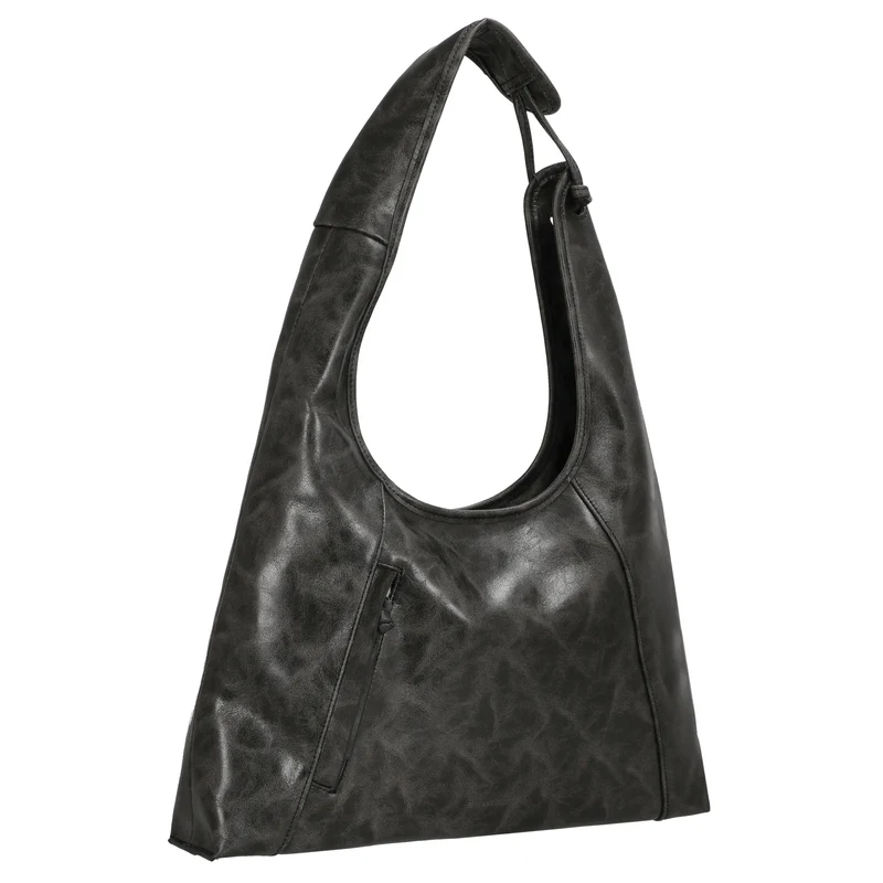 FREDsBRUDER Ever Faded Hobo - Schultertasche 38 cm (faded black)