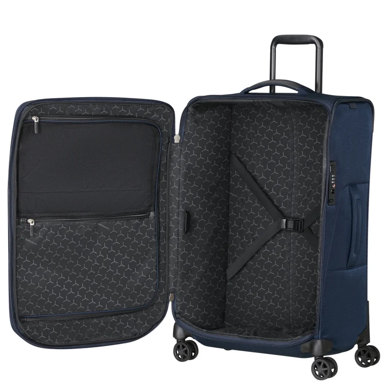Samsonite Spark SNG 2 - 4-Rollen-Trolley 67/24 cm erw. (midnight blue)