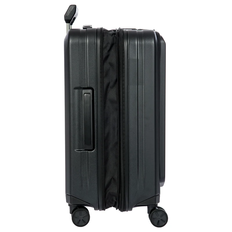Porsche Design Roadster Hardcase - 4-Rollen-Kabinentrolley mit Vortasche S 55 cm (black matt)