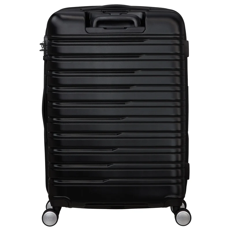 American Tourister Flashline - 4-Rollen-Trolley 67 cm erw. (schwarz)