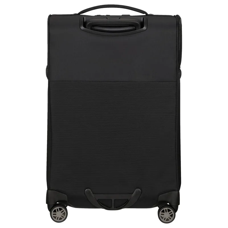 Samsonite Airea - 4-Rollen-Kabinentrolley 55 cm erw. (black)