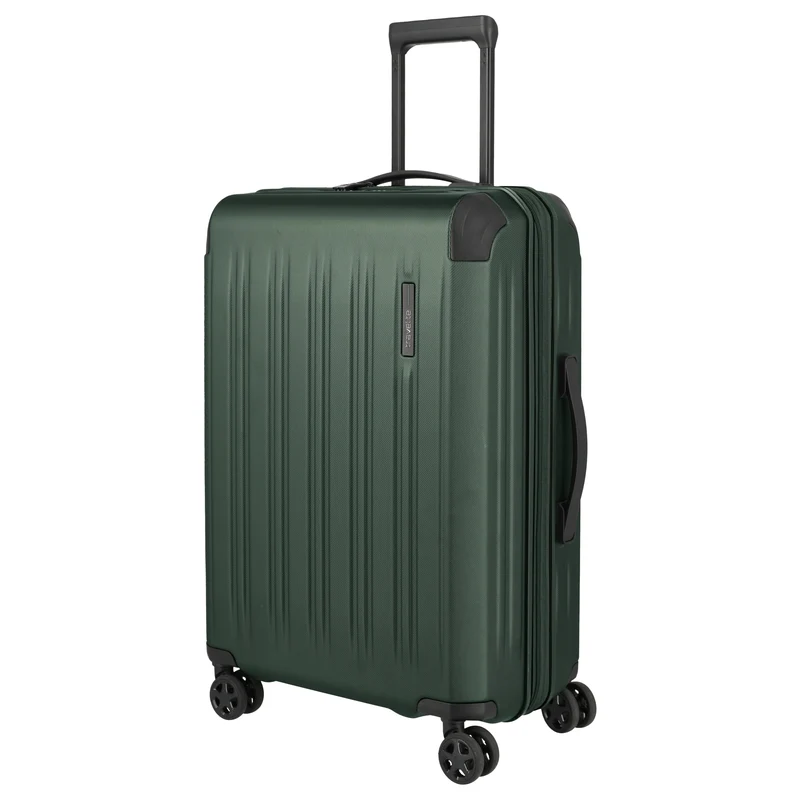 Travelite Dynamiic - 4-Rollen-Trolley M 66 cm erw. (grün)