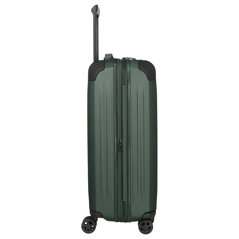 Travelite Dynamiic - 4-Rollen-Trolley M 66 cm erw. (grün)