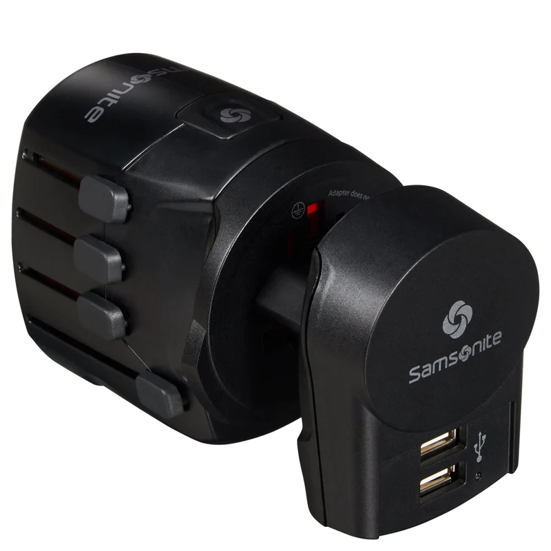 Samsonite World Adaptor Pro - Reiseadapter (black)