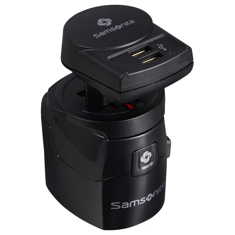 Samsonite World Adaptor Pro - Reiseadapter (black)