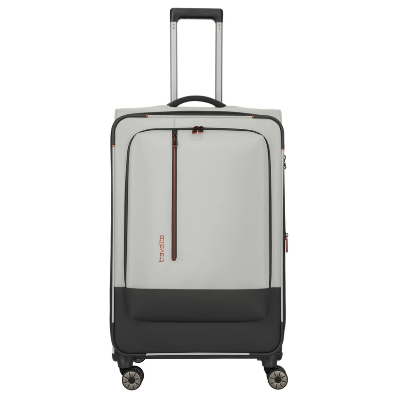 Travelite Crosslite - 4-Rollen-Trolley L 77 cm erw. (natur)