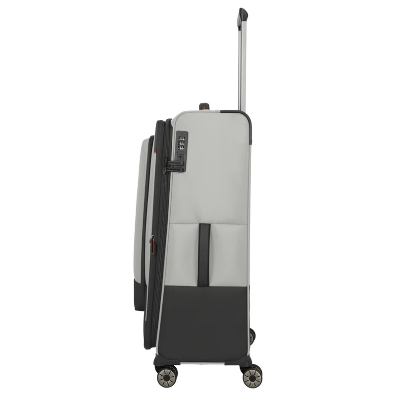 Travelite Crosslite - 4-Rollen-Trolley L 77 cm erw. (natur)
