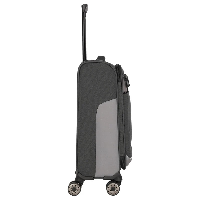 Travelite Viia - 4-Rollen-Kabinentrolley S 55 cm (Schiefer)
