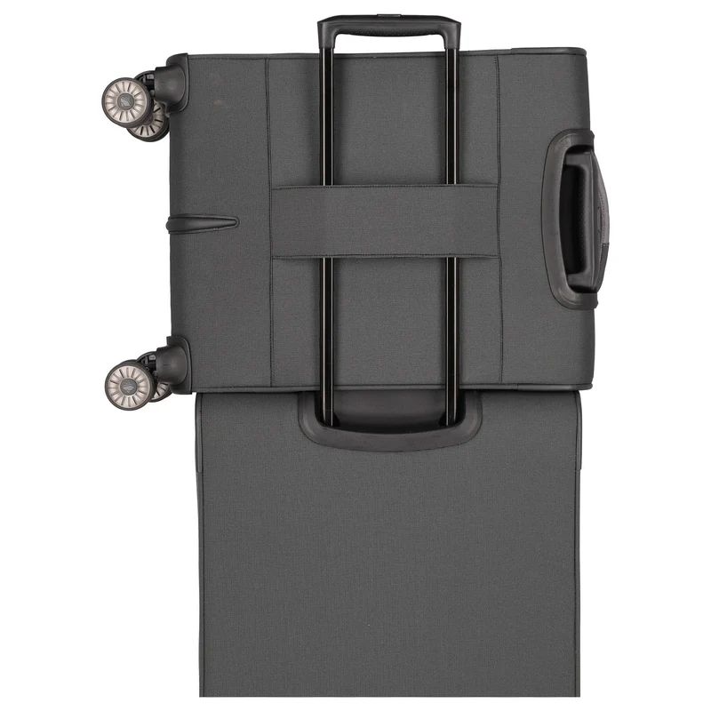 Travelite Viia - 4-Rollen-Kabinentrolley S 55 cm (Schiefer)
