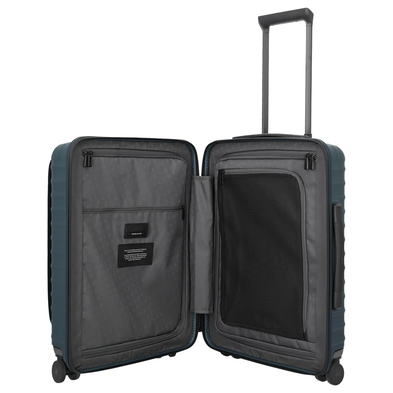 TITAN UPGRADE - 4-Rollen-Kabinentrolley S 55/23 cm mit Vortasche (midnight blue)