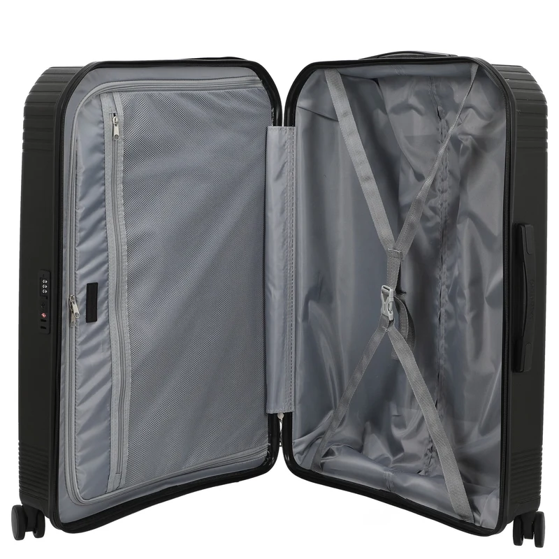 Valentino Bags Wood Carry on - 4-Rollen-Trolley L 77 cm (nero)