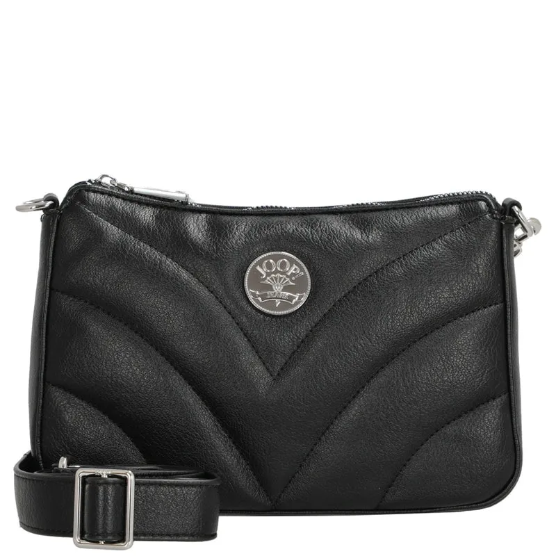 Joop Jeans Women Soave Jasmina - Schultertasche S 24 cm (black)