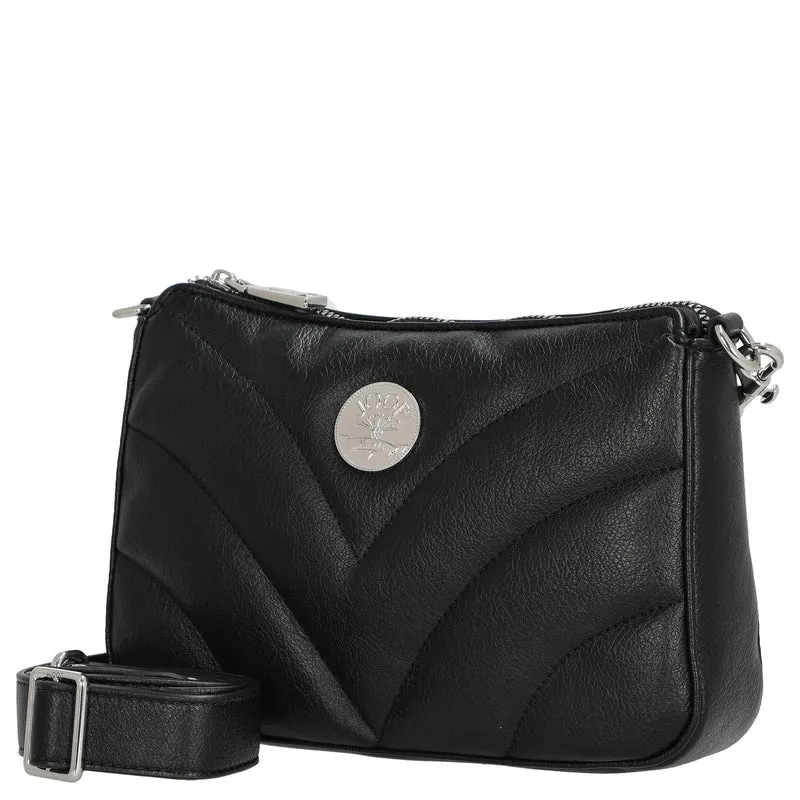 Joop Jeans Women Soave Jasmina - Schultertasche S 24 cm (black)