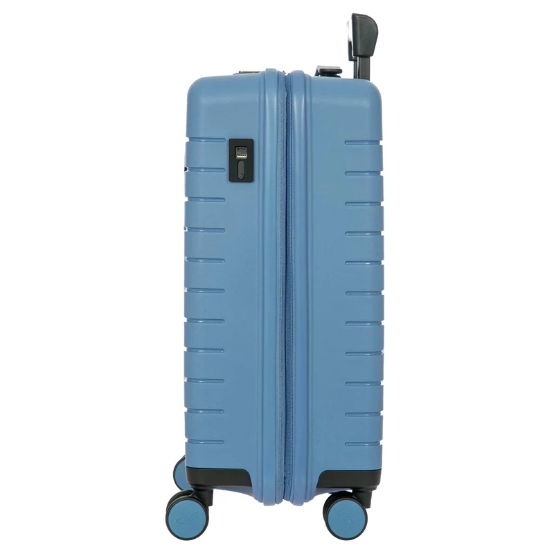 Brics BY Ulisse - 4-Rollen-Kabinentrolley 55 cm erw. (grey blue)