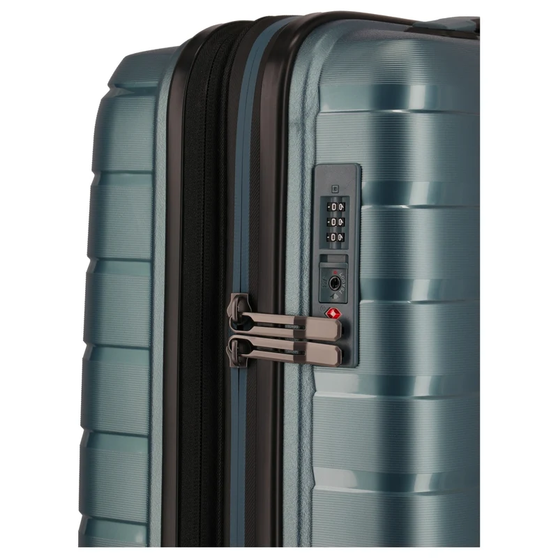 Travelite Air Base - 4-Rollen-Kabinentrolley S 55 cm erw. (iceblue)
