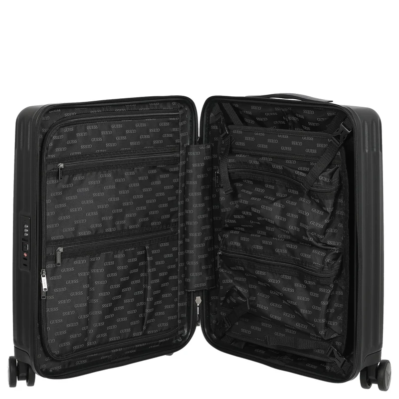Guess Olbia - 4-Rollen Kabinentrolley S 55 cm (black)