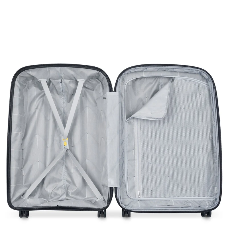 Delsey Paris Belmont Plus - 4-Rollen-Trolley recycelt 71 cm erw. (schwarz)