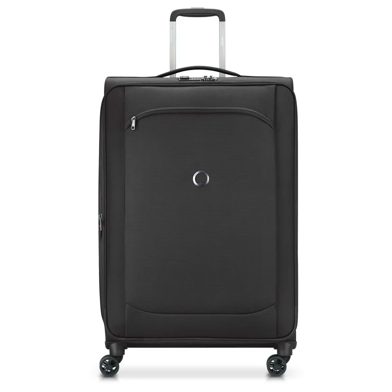 Delsey Paris Montmartre Air 2.0 - 4-Rollen-Trolley 77 cm erw. (recycelt) (schwarz)