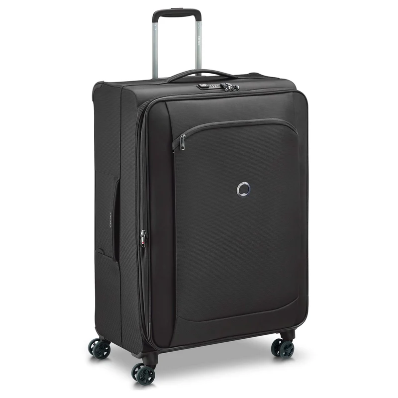 Delsey Paris Montmartre Air 2.0 - 4-Rollen-Trolley 77 cm erw. (recycelt) (schwarz)