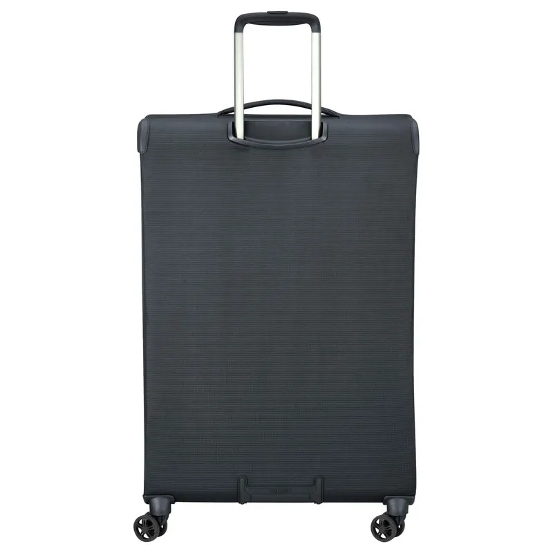 Delsey Paris Montmartre Air 2.0 - 4-Rollen-Trolley 77 cm erw. (recycelt) (schwarz)