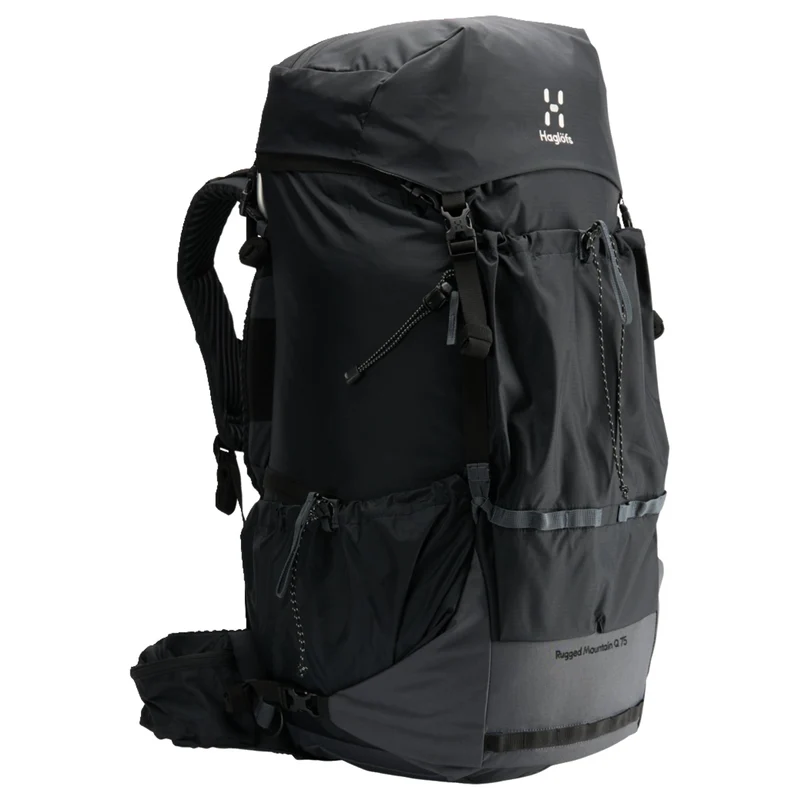 Haglöfs Rugged Mountain Q 75 - Trekkingrucksack 81 cm (true black/magnetite)