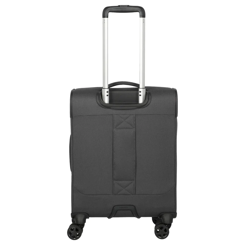 Travelite Cubis - 4-Rollen-Kabinentrolley 55 cm erw. (anthracite)
