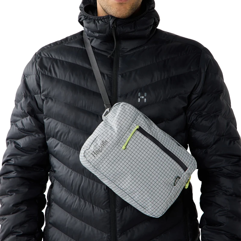 Haglöfs Utility Pouch 3L - Umhängetasche (stone grey/magnetite)