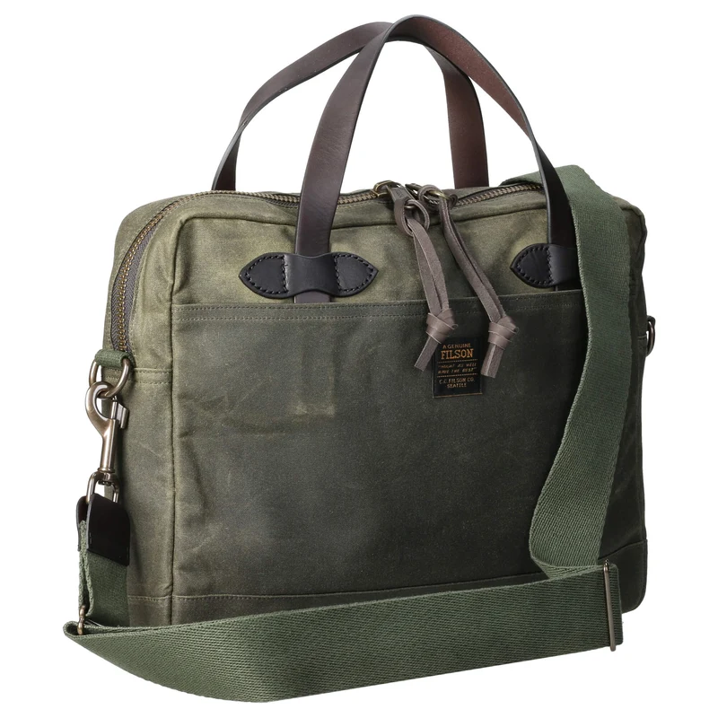 Filson Tin Cloth - Aktentasche 15.6" 45 cm (otter green)