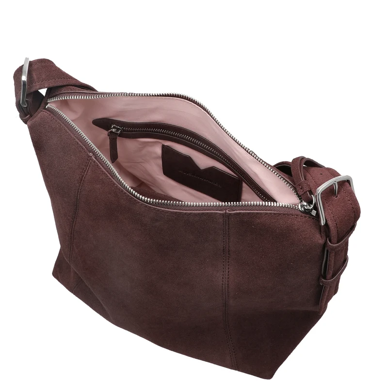 Les Visionnaires Marie Slouchy Buckle Cozy - Beuteltasche 36 cm (aubergine)