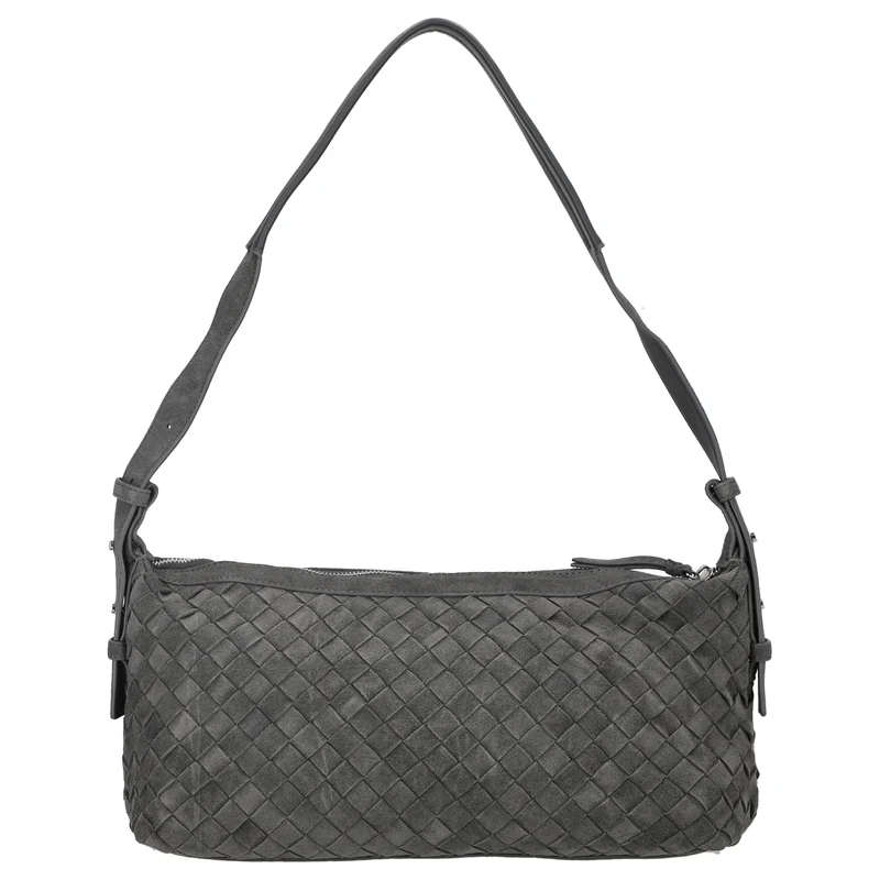 Les Visionnaires Marie Baguette Wave Cozy - Schultertasche 38,5 cm (asphalte)