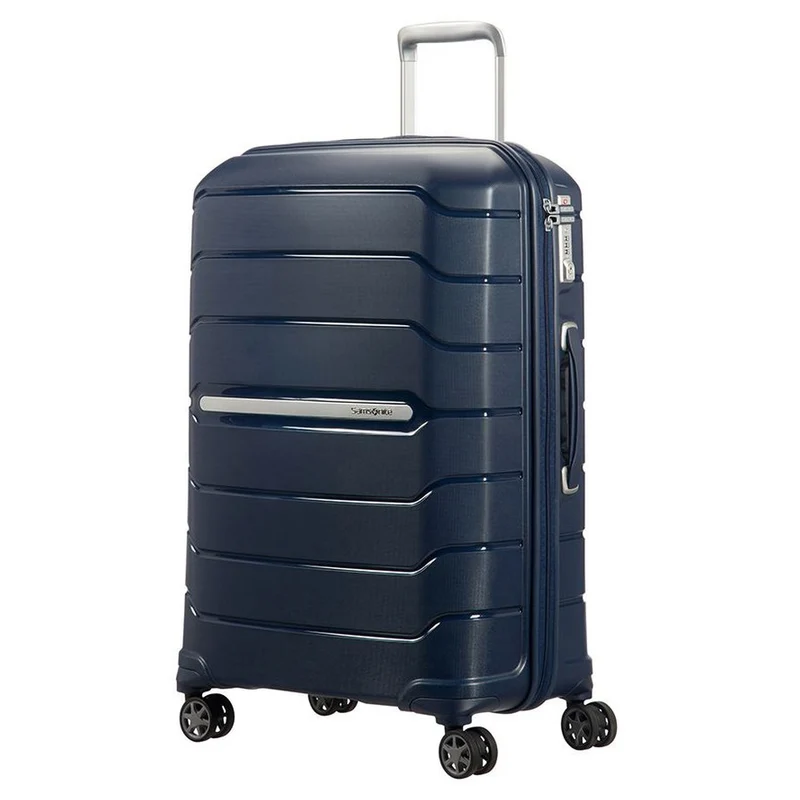 Samsonite Flux 4-Rollen-Trolley M 68 cm erw. (navy blue)