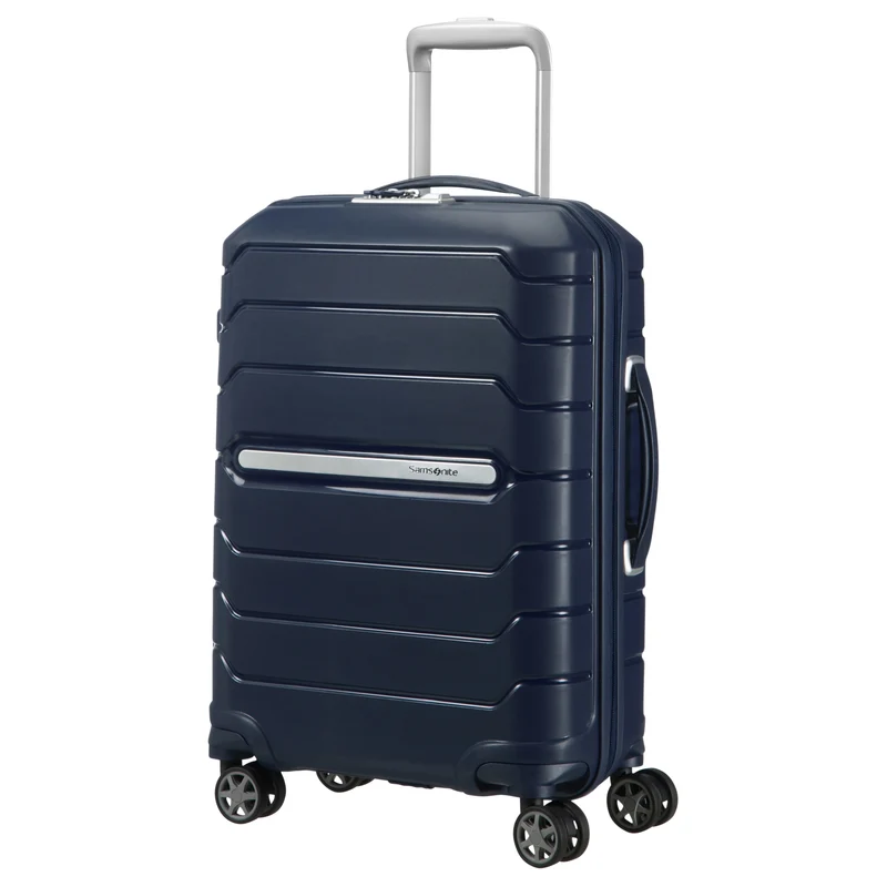 Samsonite Flux 4-Rollen-Kabinentrolley 55 cm erw. (navy blue)