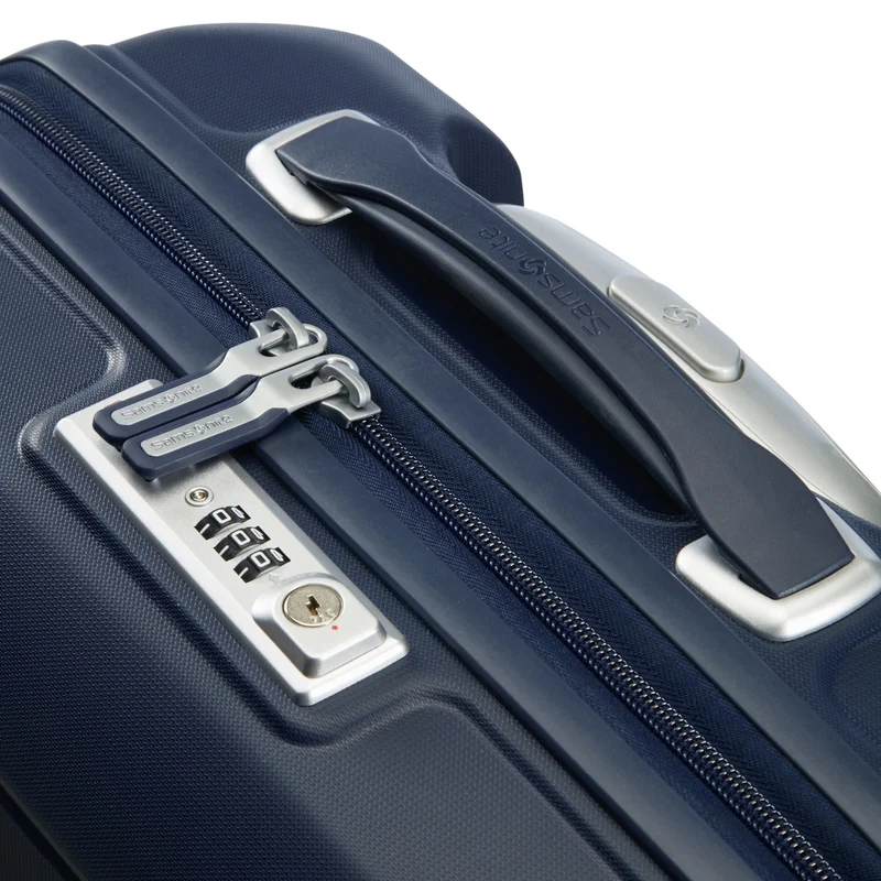 Samsonite Flux 4-Rollen-Kabinentrolley 55 cm erw. (navy blue)